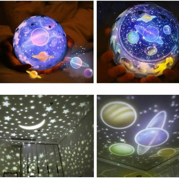Star/Universe Night Light Projection Lamp -Colorful Magic Lighting - Picture 2 of 7